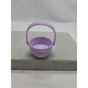Barbie Doll Dream House Accessory ~ Mattel Purple BASKET Authentic Barbie Replac